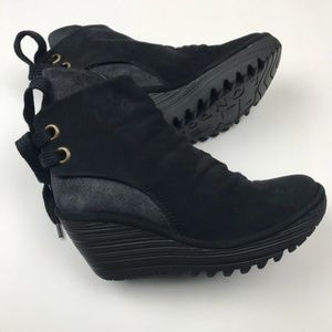 Fly London Women's Yama Tie Ankle Boot